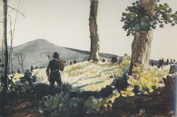 Winslow Homer The Pioneer (mk44) Norge oil painting art